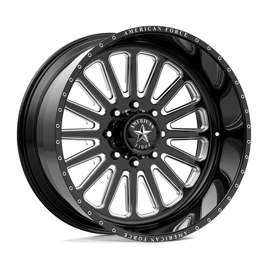 American Force AFW IDOL SF 8x180 24x12 -40 Black