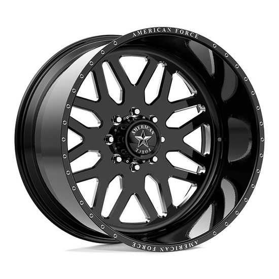 American Force AFW TRAX SS 8x180 26x14 -73 Black