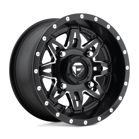 Fuel 1PC LETHAL 8x170 20x10 -24 Full Black