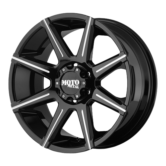 Moto Metal MO966 BLANK 20x9 +18 Gloss Black Milled