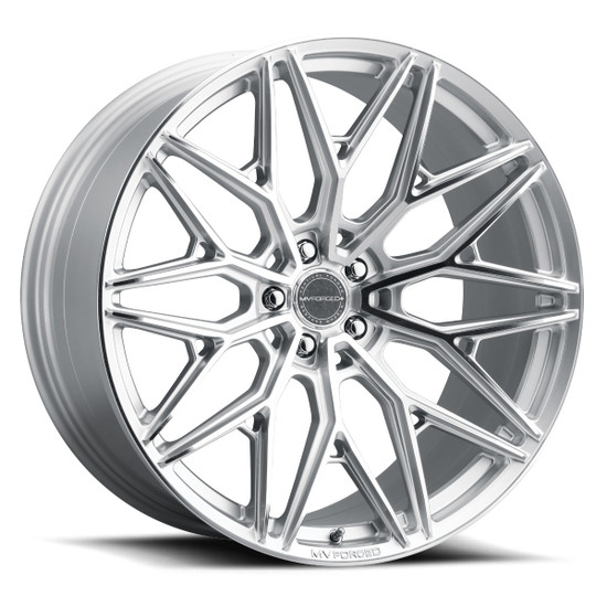 MV Forged MVF2 Blank 22x9 BLANK Diamond Silver