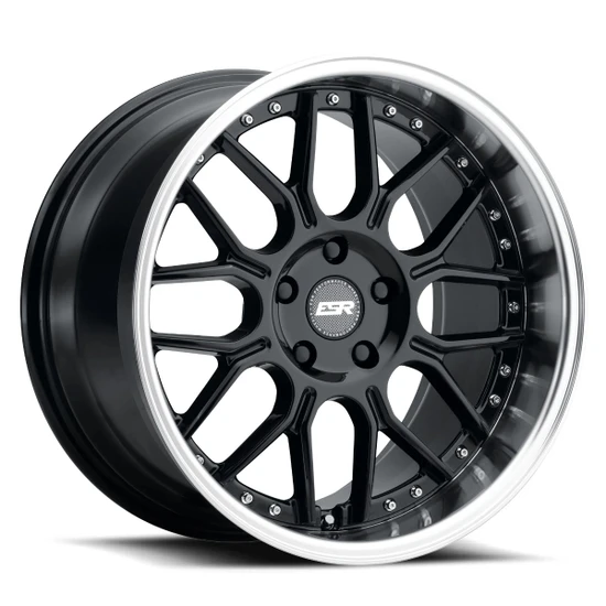 ESR Wheels CS18 Blank 19x8.5 BLANK Gloss Black Machine Lip