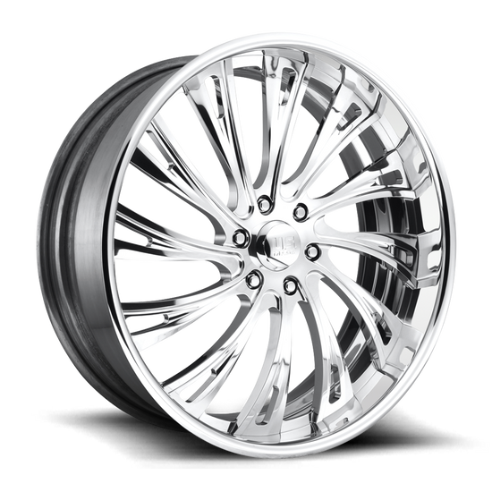 US Mag 1PC SLASHER 6 6x139.7 24x10 +25 High Luster Polished