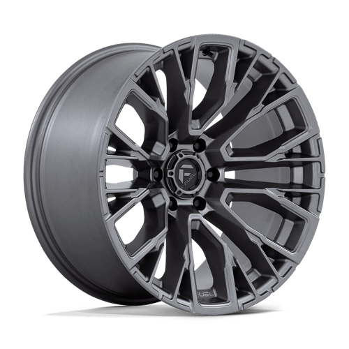 Fuel 1PC REBAR 6x135 22x9.5 +0 Matte Gunmetal
