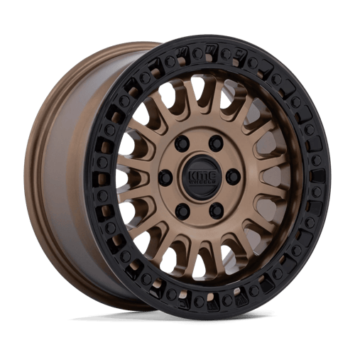 KMC IMS 6x139.7 17x8 +32 Matte Bronze W Gloss Black Lip