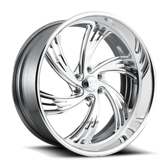 US Mag 1PC OUTRAGE 6 6x139.7 24x9 +25 High Luster Polished