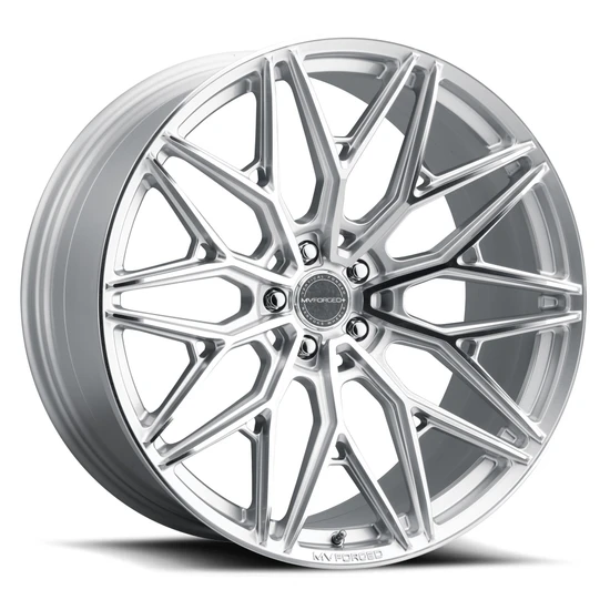 MV Forged MVF2 5x112 22x12 +30 Diamond Silver