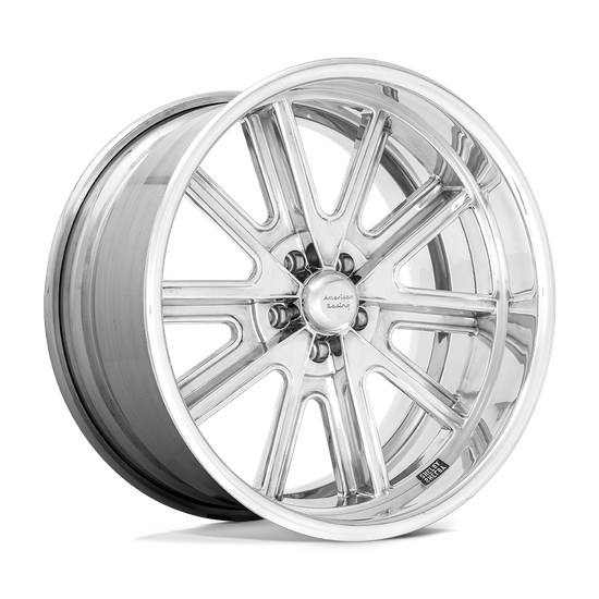 American Racing Vintage COBRA 5x120.65 18x7 +3 Two-piece Polished