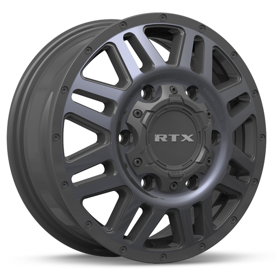RTX Adventure (6 Lugs) 5x160 16x6 +45 Satin Black Machined Grey