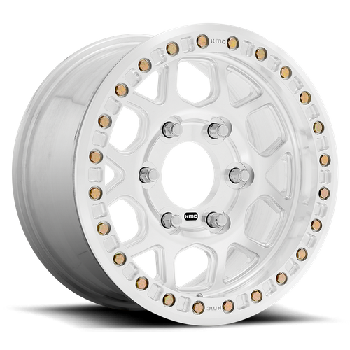 KMC MESA FORGED BEADLOCK 6x135 17x9 -12 Raw Machined