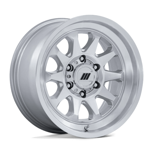 Pro Comp Alloys BEACON 6x114.3 17x8 +20 Gloss Silver W/ Machined Face