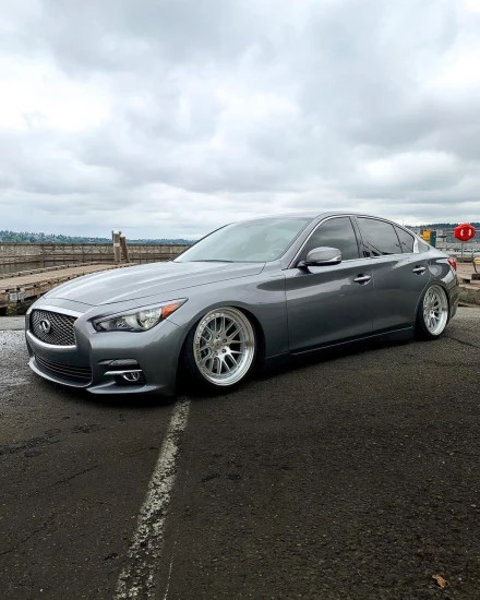 Aodhan DS06 5x114.3 19x9.5 +30 Silver W/machined Face