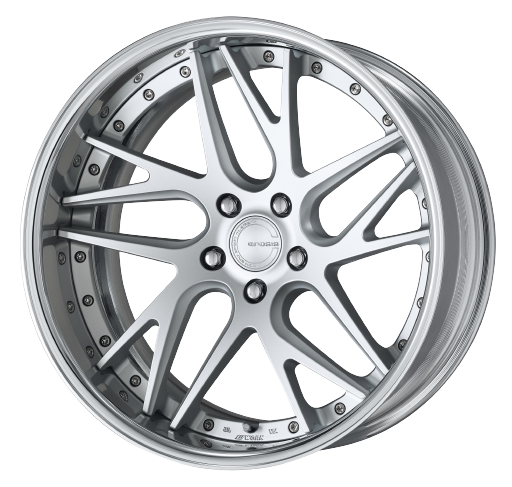 Work Gnosis Cvx 5x115 22x8.5+45 R Disk Matte Silver