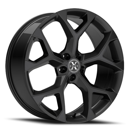 Xcess 5 FLAKE 5x127 / n/a 22x9 15MM Gloss Black