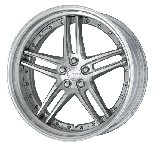 Work Gnosis Gr205 5x108 20x8+38 A Disk Composite Buffed And Brushed