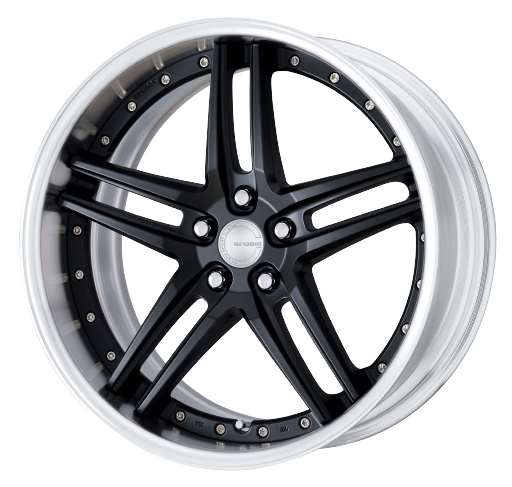 Work Gnosis Gr205 5x120 20x10.5+45 O Disk Matte Black