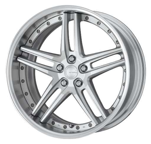 Work Gnosis Gr205 5x112 19x9+45 O Disk Matte Silver