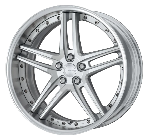 Work Gnosis Gr205 5x115 19x11+22 O Disk Matte Silver