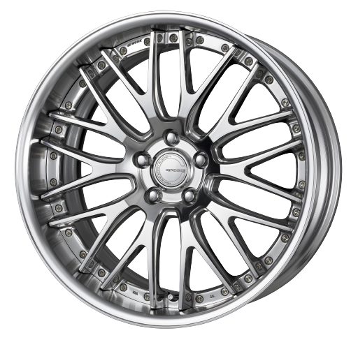 Work Gnosis Gr204 5x120.65 19x10+45 O Disk Buff Finish