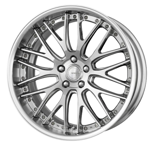 Work Gnosis Gr204 5x120 19x10.5+0 H Disk Composite Buffed And Brushed