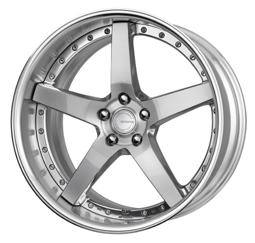 Work Gnosis Gr203 5x112 21x8.5+38 O Disk Composite Buffed And Brushed