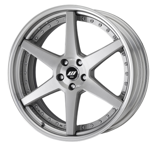 Work Zeast St1 5x112 20x8+45 S Disk Brush Silver Clear