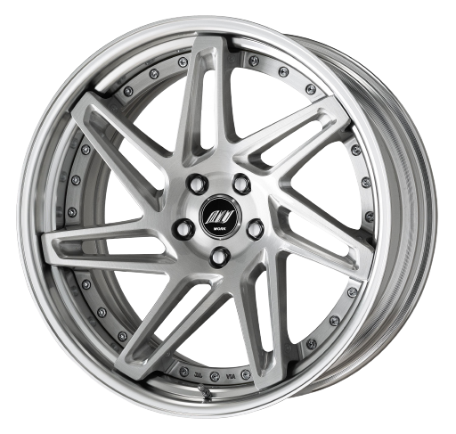 Work Zeast st3 5x120 20x11+30 R Disk Brush Silver Clear