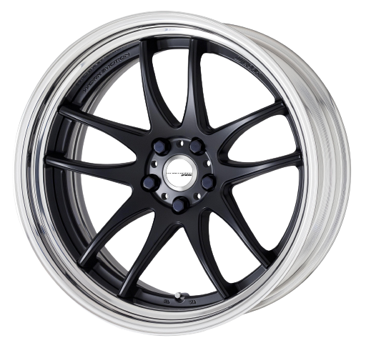 Work Cr 2P 4x100 17x10.0 +22 Matte Black
