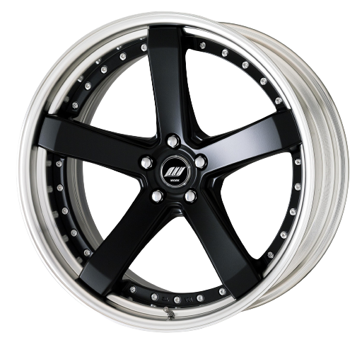 Work Zeast St2 5x114.3 21x11+12 H Disk Matte Black