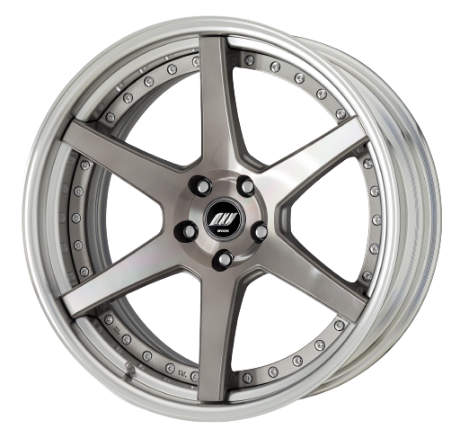Work Zeast St1 5x112 19x10+0 A Disk Transparent Grey Polish