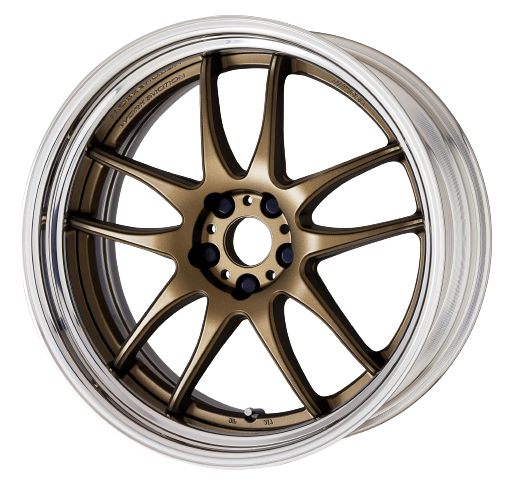 Work Cr 2P 5x115 20x10.0 +12 Matte Bronze