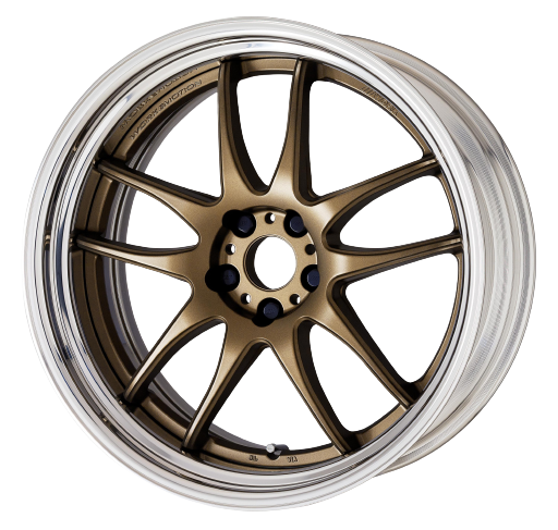 Work Cr 2P 5x115 20x10.0 +18 Matte Bronze