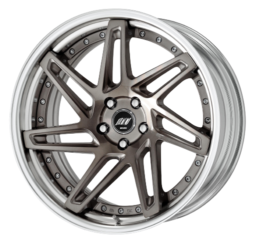 Work Zeast st3 5x100 20x10.5+22 R Disk Transparent Grey Polish