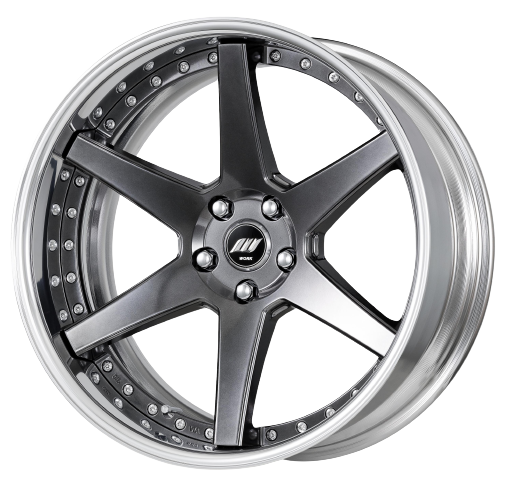 Work Zeast Black Label Bst1 5x100 19x10.5+22 R Disk Brilliant Silver Black