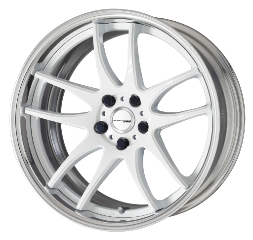 Work Cr 2P 5x115 19x10.0 +0 Gloss White