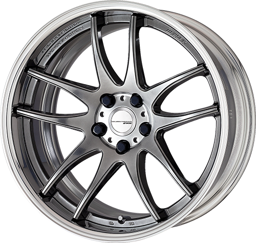 Work Cr 2P 5x112 18x9.5 +45 GT Silver