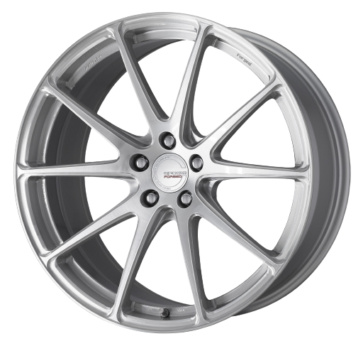 Work Gnosis Fmb01 5x108 20x8.5+45 Brush Silver Clear