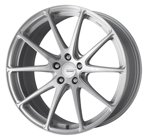 Work Gnosis Fmb01 5x108 20x10+18 Brush Silver Clear