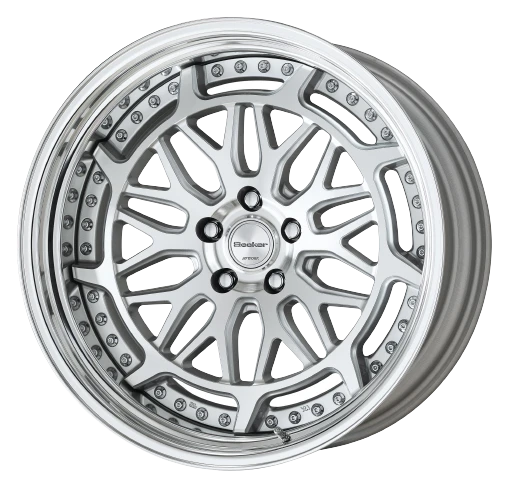 Work Gran Seeker Dmx 5x108 20x10+6 A Disk Machined Silver Polish