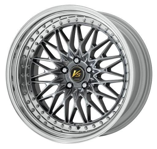 Work Vs-Xv 5x100 18x9.5-5 A Disk Brilliant Silver Black