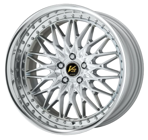 Work Vs-Xv 5x108 18x14-19 R Disk Silky Rich Silver