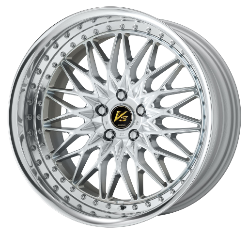Work Vs-Xv 5x120.65 18x13-6 R Disk Silky Rich Silver