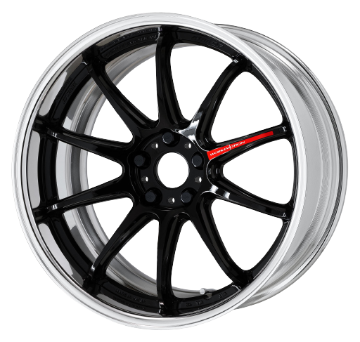 Work Zr10 2P 5x115 20x12.5 +18 Black