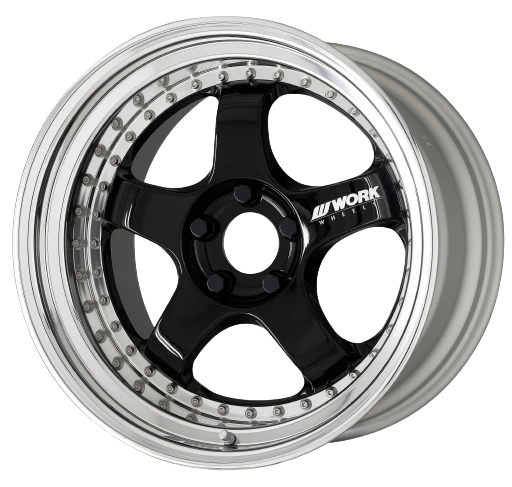 Work Meister S1 3P 5x108 19x11.5+24 R Disk Black