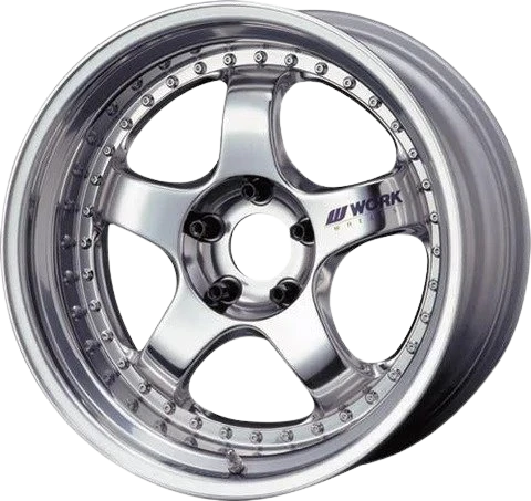 Work Meister S1 3P 5x108 19x9+31 R Disk Bright Buff Finish