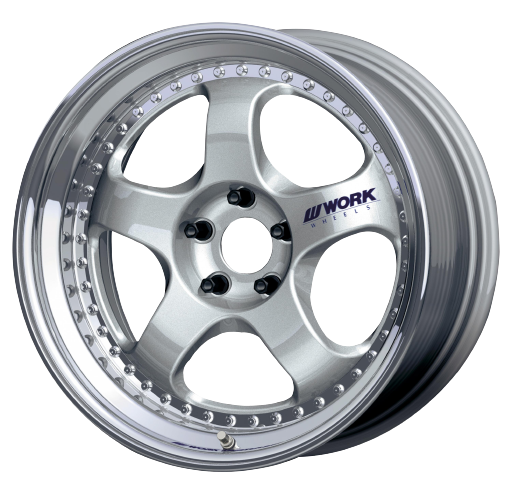 Work Meister S1 3P 5x114.3 18x9.5-1 R Disk Silver
