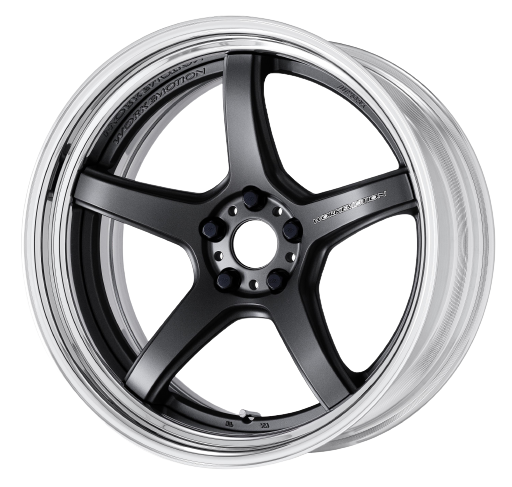 Work T5R 2P 5x105 20x10.5 +18 Matte Gunmetal