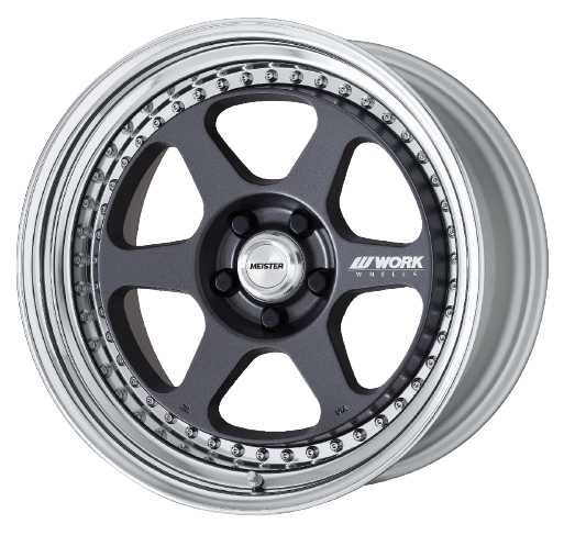 Work Meister L1 3P 5x112 19x11+51 O Disk Matte Gunmetal