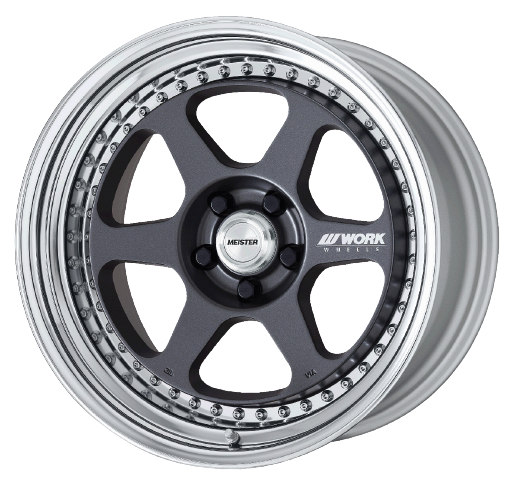 Work Meister L1 3P 5x120 19x14-69 T Disk Matte Gunmetal