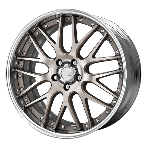 Work Lanvec Lm1 5x100 18x12+22 O Disk Trans Gray Polish